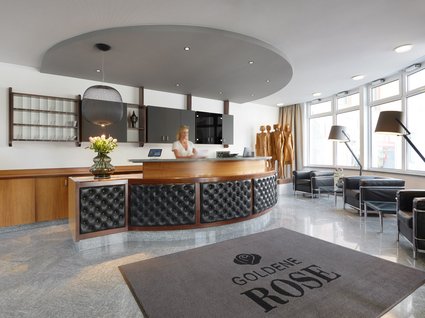 Das Hotel Goldene Rose in Bruneck Das Hotel Goldene Rose in Bruneck